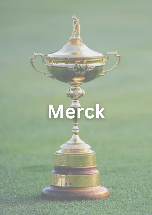 Client in the spotlight trophies Merck